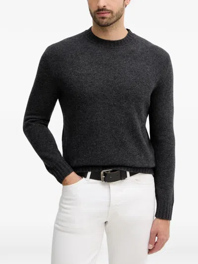 Sisley Paris Crew-neck Sweater In Gray
