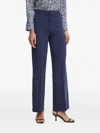 Sisley Paris 플레어 팬츠 In Blue