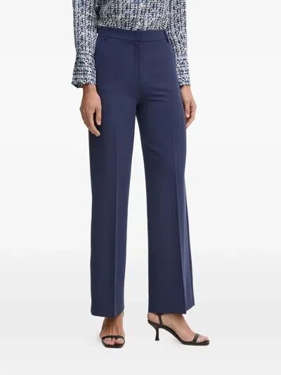 Sisley Paris 플레어 팬츠 In Blue
