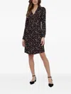 Sisley Paris Floral-print Buttoned Midi Day Dress In Multi