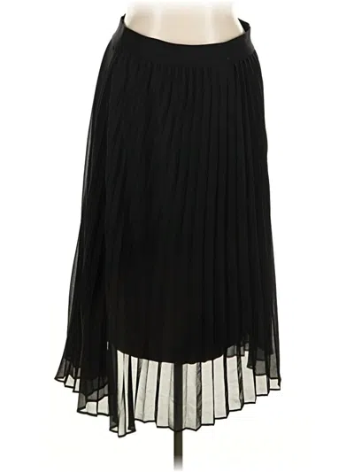 Pre-owned Sisley Paris Formal Skirt In Black
