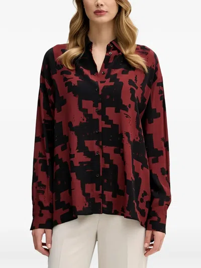 Sisley Paris Geometric-pattern Shirt In Multi