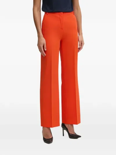 Sisley Paris High-waisted Trousers In Multi