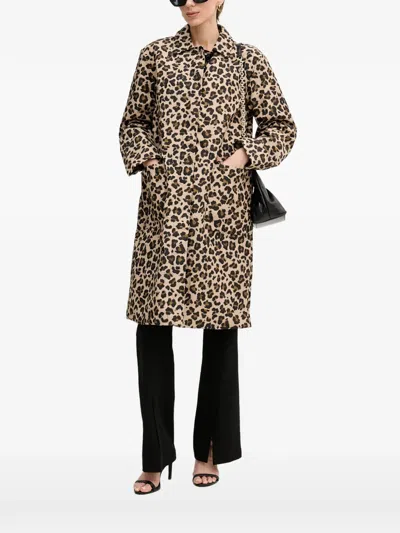 Sisley Paris Leopard-print Jacket In Animal Print