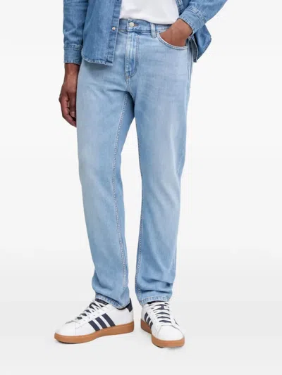 Sisley Paris 로고 패치 진 In Blue