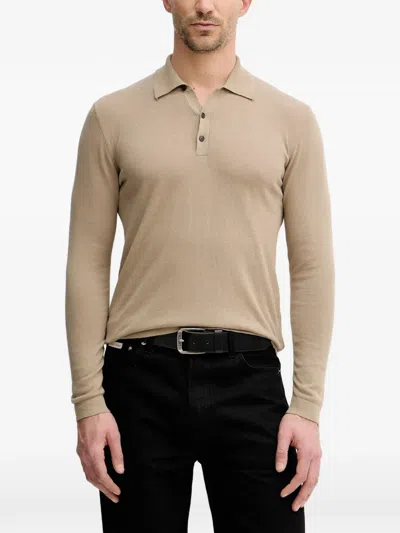Sisley Paris Poloshirt Mit Knopfleiste In Metallic