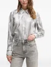 Sisley Paris Patterned Button-fastening Shirt In Multi