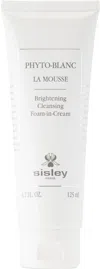 Sisley Paris Phyto-blanc La Mousse Brightening Cleansing Foam-in-cream, 125 ml In N/a