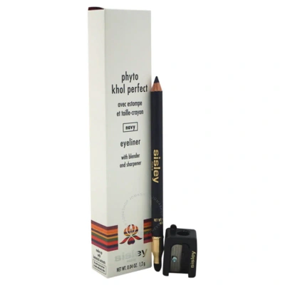 Sisley Paris Phyto Khol Perfect Eyeliner With Blender & Sharpener - Navy By Sisley For Women - 1.8 G Eyeliner In White