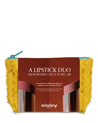 Sisley Paris Phyto Rouge Shine Lipstick Duo Gift Set ($146 Value) - Exclusive In Transparent