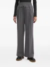 Sisley Paris Pleat-detail Trousers In Gray