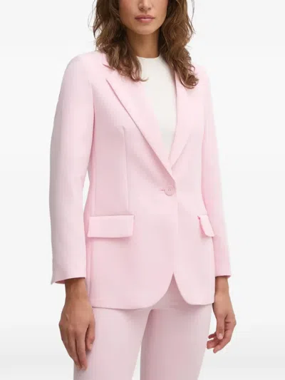 Sisley Paris Single-breasted Blazer In Pink