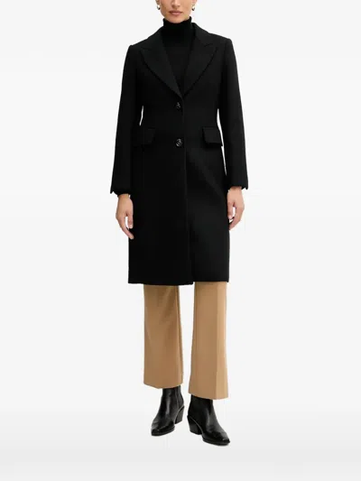 Sisley Paris Single-breasted Coat In Black