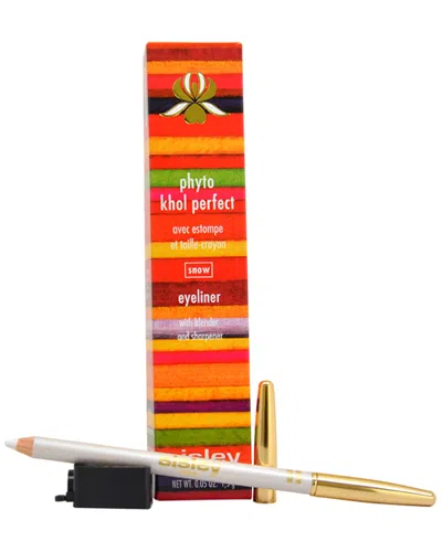 Sisley Paris Sisley 0.05oz #7 Snow Phyto Khol Perfect Eyeliner With Blender & Sharpener In White