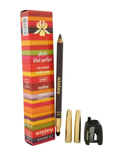 Sisley Paris Sisley 0.05oz Purple Phyto Khol Perfect Eyeliner With Blender & Sharpener In White