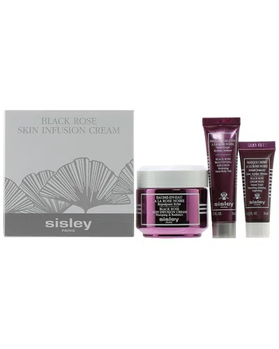Sisley Paris Sisley Unisex Black Rose Skin Infusion Cream Discovery Set In White