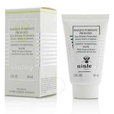 Sisley Paris Sisley Unisex Deeply Purifying Mask With Tropical Resins 2 oz Skin Care 3473311415653 In White