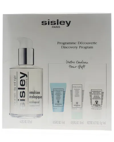 Sisley Paris Sisley Unisex Ecological Compound Discovery Program 4pc Set In Transparent