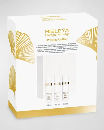 Sisley Paris Sisleya L'integral Anti-aging Trio Serum Prestige Coffret In White