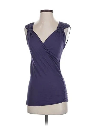 Pre-owned Sisley Paris Sleeveless T-shirt In Purple