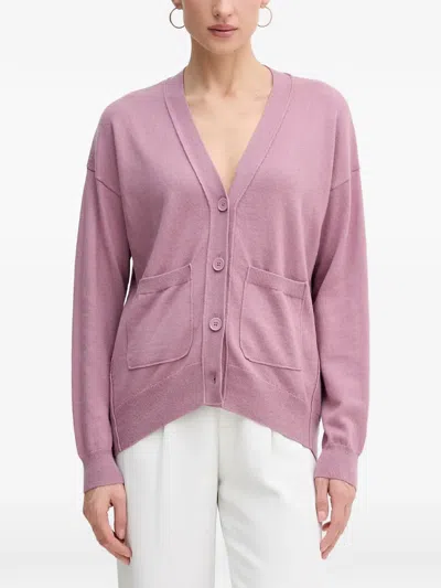 Sisley Paris V-neck Cardigan In Multi