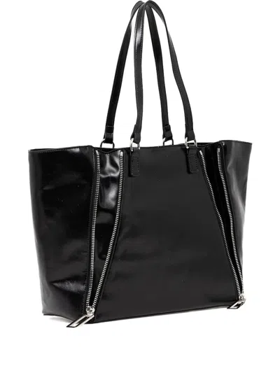 Sisley Paris Zip-detail Tote Bag In Black