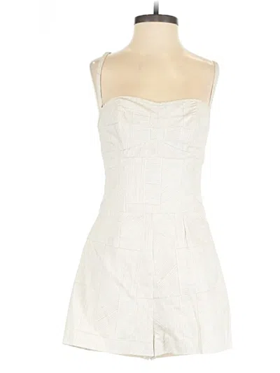 Pre-owned Sissa Romper In White