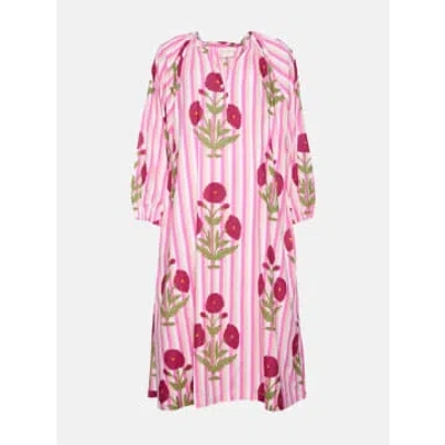Sissel Edelbo Lara Organic Cotton Dress In Pink