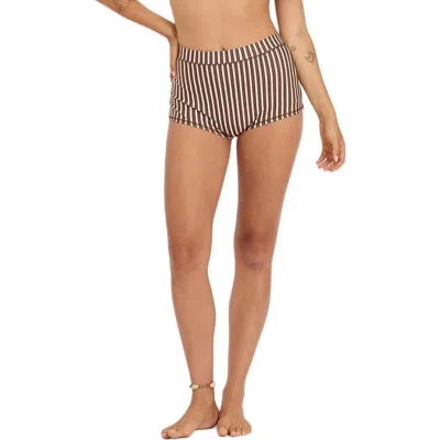Sisstr Revolution La Playa High Waist Short In Brown
