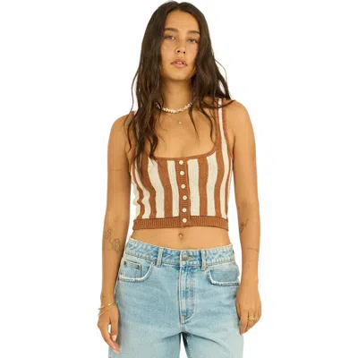 Sisstr Revolution Marlie Sweater Knit Tank Top In Hazel