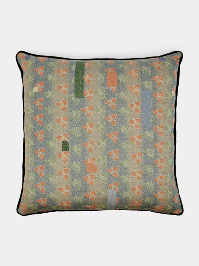 Sister By Studio Ashby Disa Cotton Cushion  Abask Luxury Gift In Multi