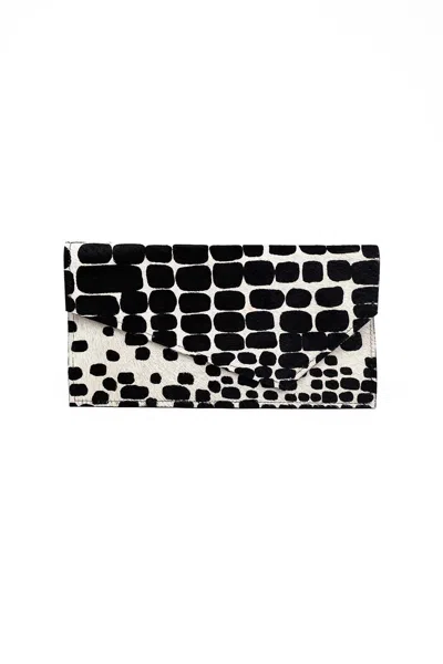 Sister Epic Women's Black / White Keeffe Clutch In Black/white