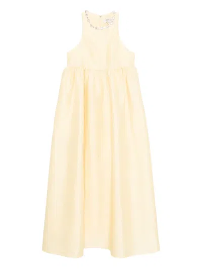 Sister Jane Dream Darya Jewel Midi Dress In Yellow