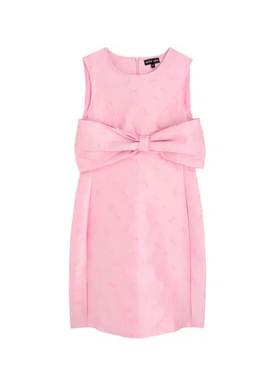 Sister Jane Gali Bow-jacquard Woven Mini Dress