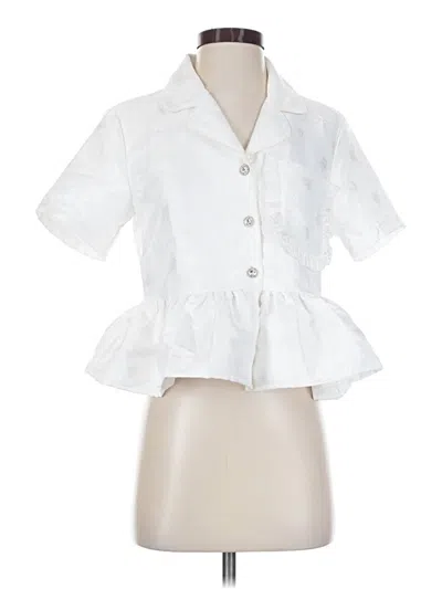Pre-owned Sister Jane Jacket In White
