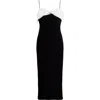 Sister Jane Kelly Velvet Maxi Dress In Black