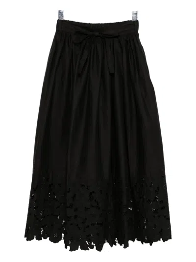 SISTER JANE LA FIESTA EMBROIDERED MAXI SKIRT