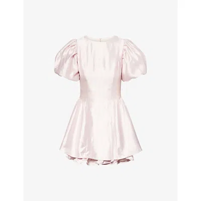 Sister Jane Womens Pink Nouveau Ruffle Woven Mini Dress
