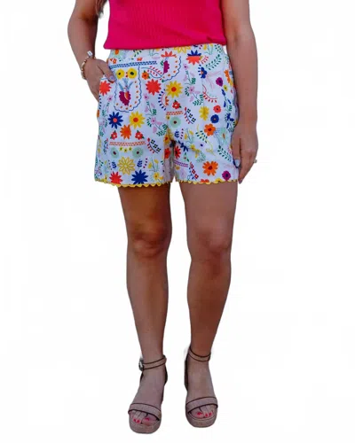 Sister Mary Flores Shorts In White