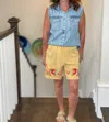 Sister Mary Pablo Shorts In Yellow In Yellow