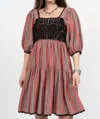Sister Mary Sierra Dress In Red In Red