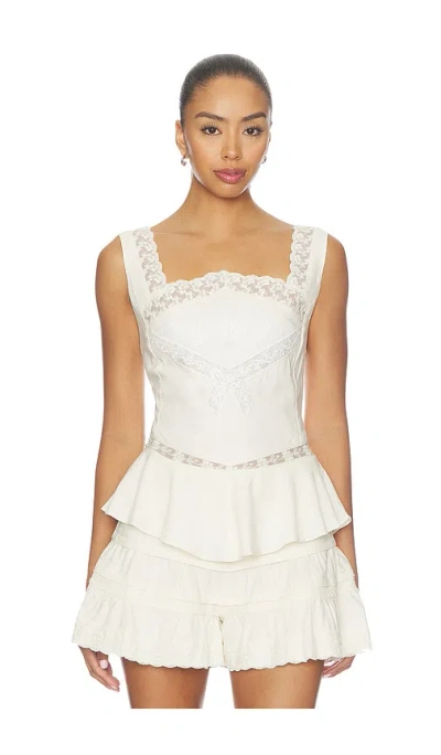 Sister Ny Costa Top In White