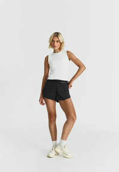 Sisterly Tribe Softflow Shorts In Black