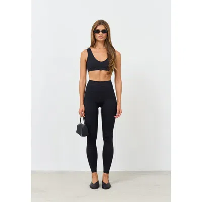 Sisterly Tribe Softsculpt Leggings In Black