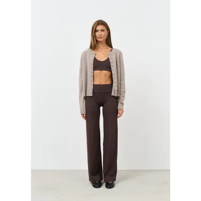 Sisterly Tribe Softsculpt Straight Leg In Burgundy