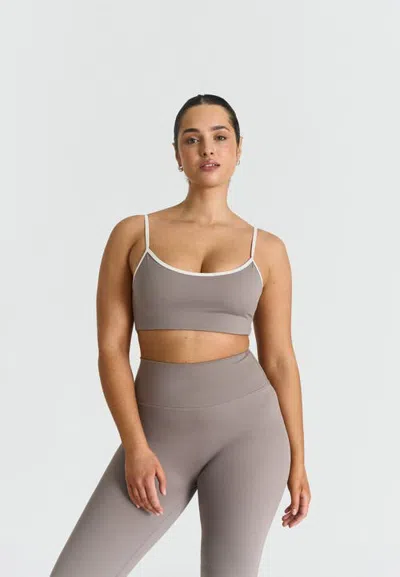 Sisterly Tribe Softsculpt Studio Bra In Neutral