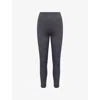 Sisterly Tribe Womens Asphalt Grey Softsculpt High-rise Gym Leggings In Blue