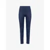 Sisterly Tribe Womens Softsculpt High-rise Gym Leggings Navy In Blue