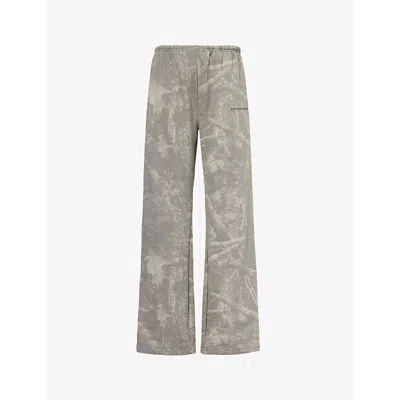 Sisters & Seekers Ranch Abstract-print Cotton-blend Jogging Bottoms In Camo