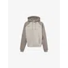 Sisters & Seekers Womens Champ Jeanswear Raglan Colour-block Cotton-jersey Hoody